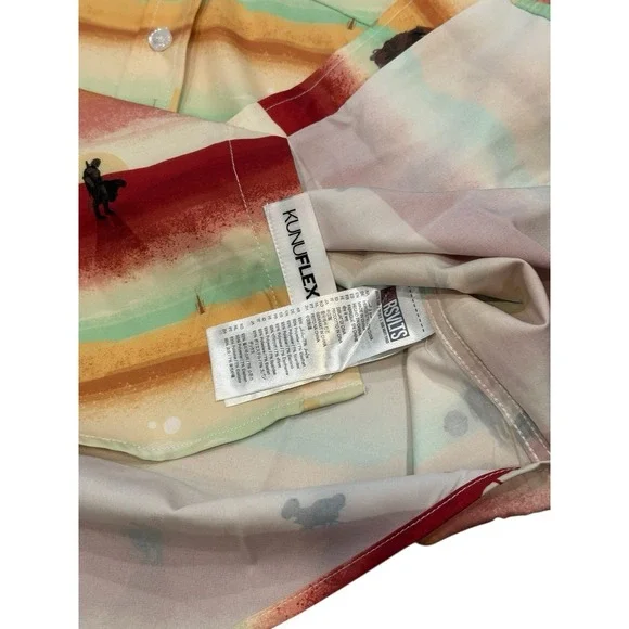 RSVLTS Star Wars‎ The Mandalorian Layers KUNUFLEX Short Sleeve Shirt Size S
